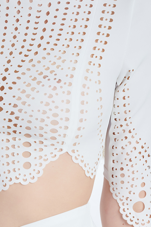 ΜΠΛΟΥΖΑ CUTCUUTUR - WHITE